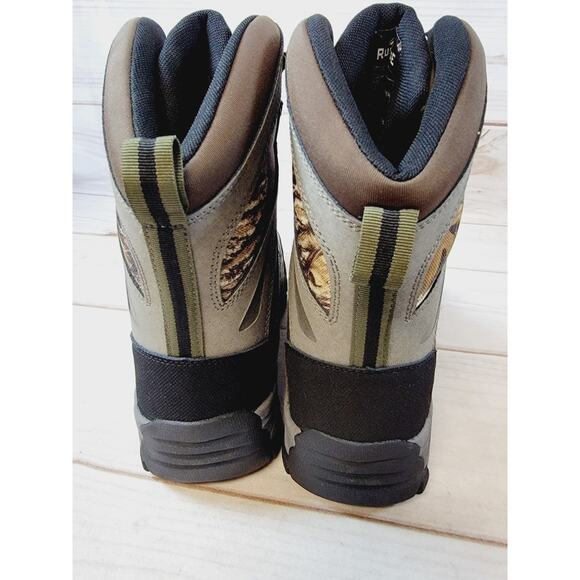 Rustic Ridge Hunting Boots Real Tree Camo size 11.5 M style 1742275 NEW - Picture 4 of 16